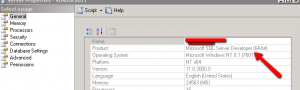 Sql Server Edition 