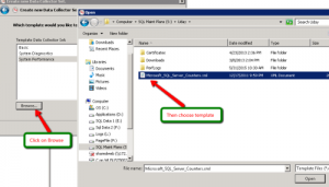 Configure metrics to capture 